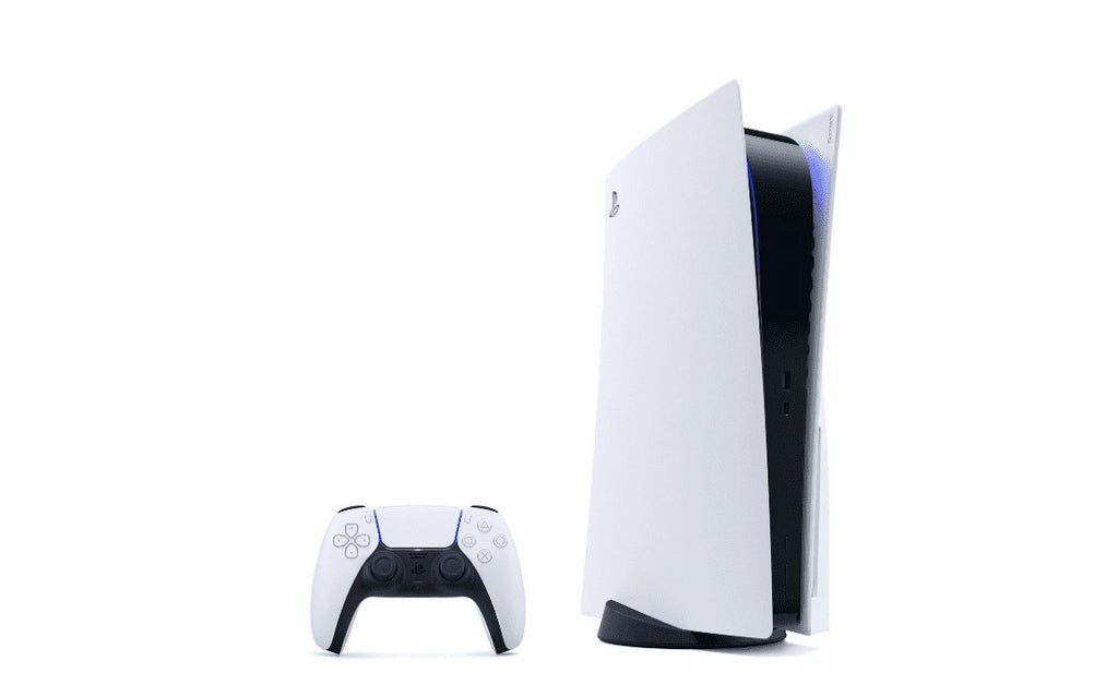White PlayStation 5 Gaming Console with Wireless Controller X53674