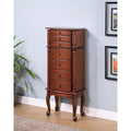 Warm Brown Jewelry Armoire C883