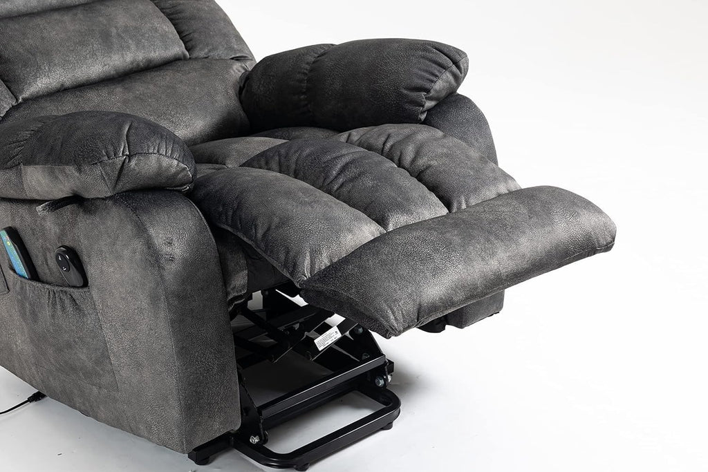 Oversized Dual Motor Lift Recliner with Heat and Massage K846979