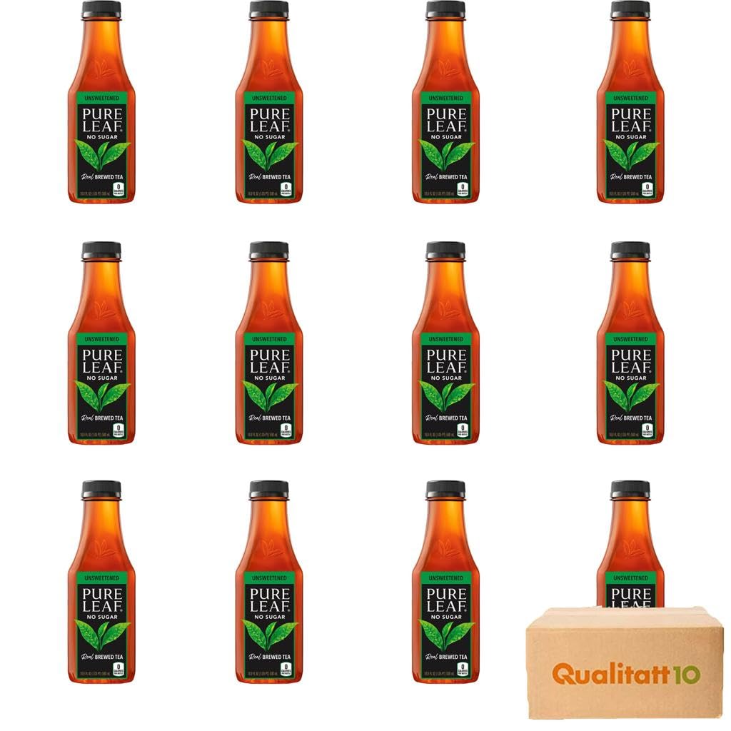 Unsweetened Real Brewed Tea 16.9 fl oz 12 Pack C4877