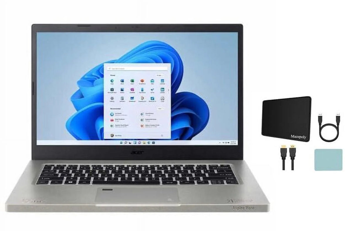 14" FHD LED-Backlit Laptop, Intel Core i7-1255U EVO 1.70GHz, 16GB RAM 1TB SSD, Windows 11 Home, Backlit Keyboard, Bluetooth, Finger Print Reader, Webcam, Gray A967