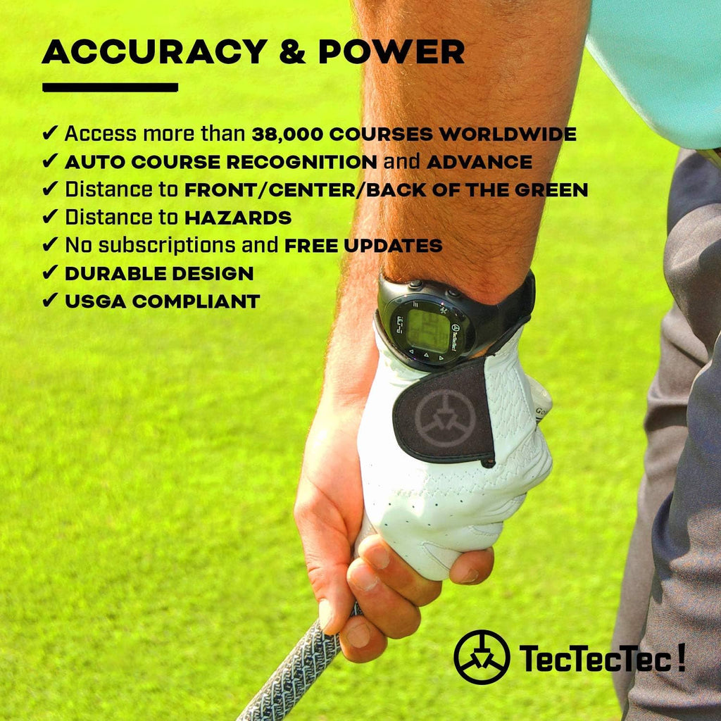 Black Golf GPS Watch J733