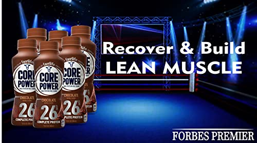 Chocolate High Protein Milk Shake, 14 fl oz, 42 gm, Pack of 6 Bottles X2909