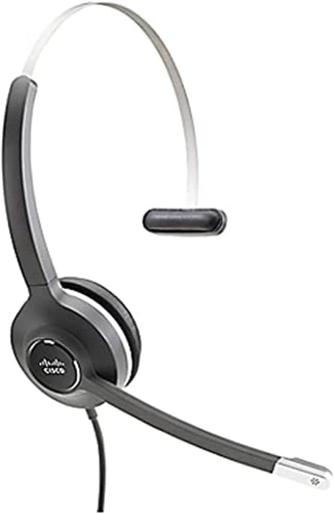Wired Single On-Ear Headset with USB-A Adapter, Charcoal L595