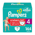 Size 4 144 Count Pull-On Disposable Baby Diapers W36659