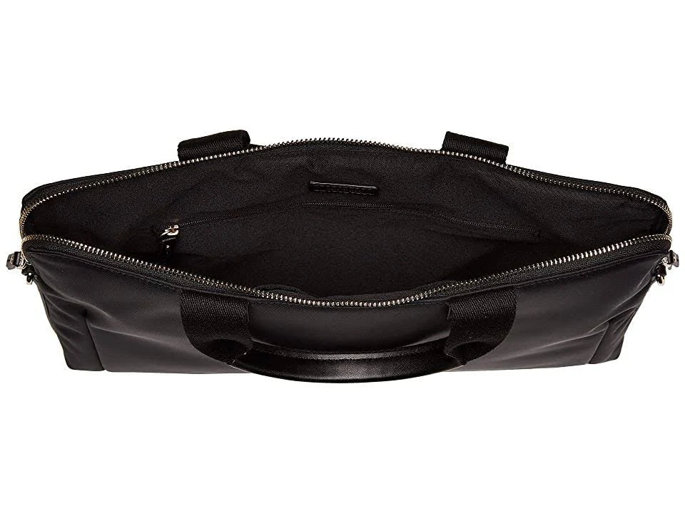 Jet Black Slim Laptop Bag K721