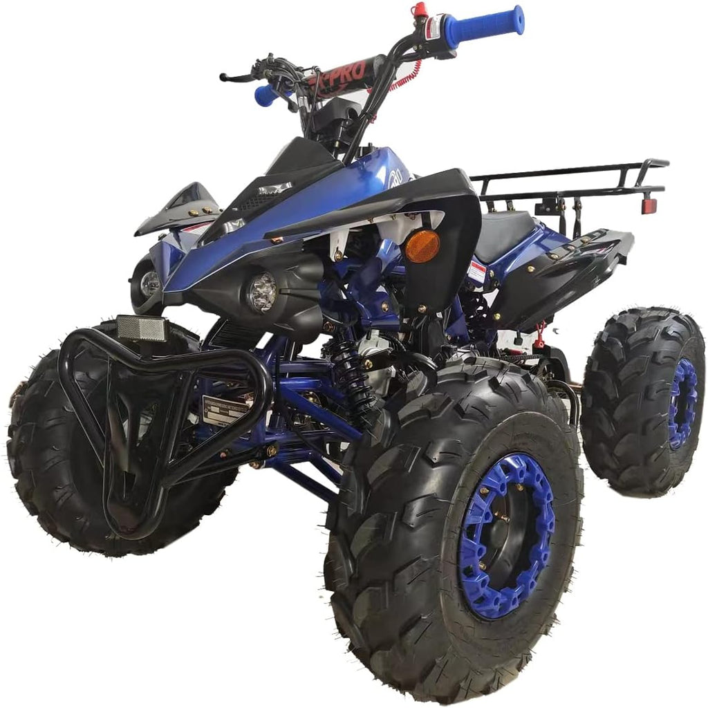 Blue 125cc ATV Automatic Transmission with LED Headlight F942728