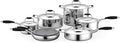 16-Piece Non-Stick Ceramic Cookware Set with Nylon Utensils D882