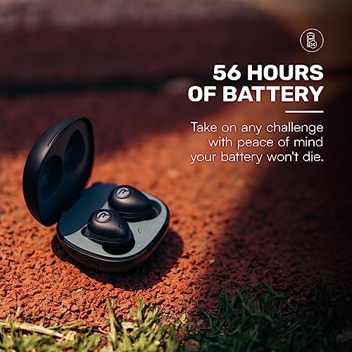 Black Bluetooth 5.3 True Wireless Earbuds with Built in Mic B23434
