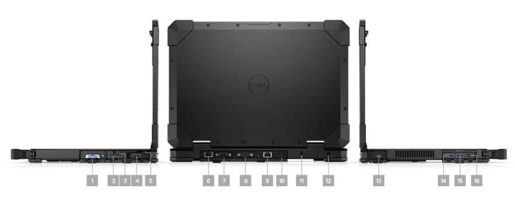 Restored Dell Latitude Rugged 5420 Laptop, 14" FHD, Core i5, 256GB SSD, 8GB RAM, 4 Cores @ 3.6 GHz X95296