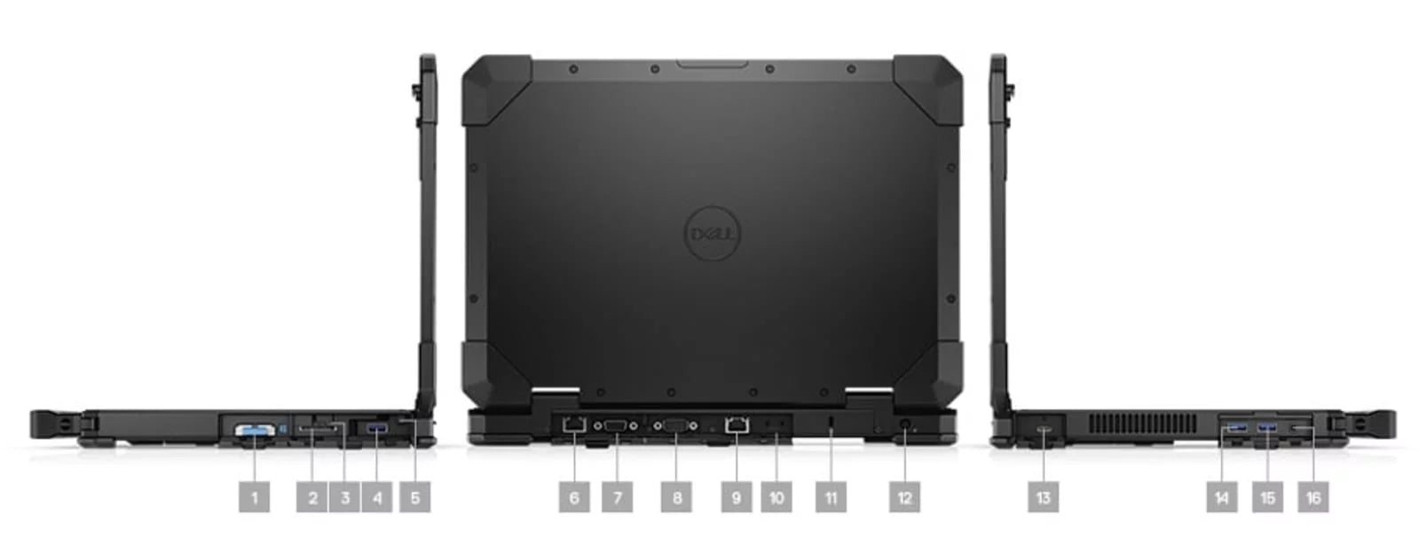 Restored Dell Latitude Rugged 5420 Laptop, 14" FHD, Core i5, 256GB SSD, 8GB RAM, 4 Cores @ 3.6 GHz X95296