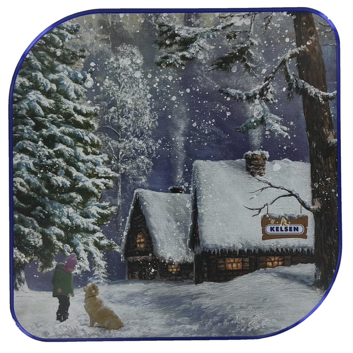80 Ounce Danish Butter Cookies in Decorative Holiday Tin D537