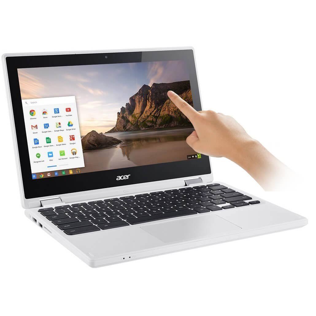 White 11.6" Touch-Screen Chromebook K47192