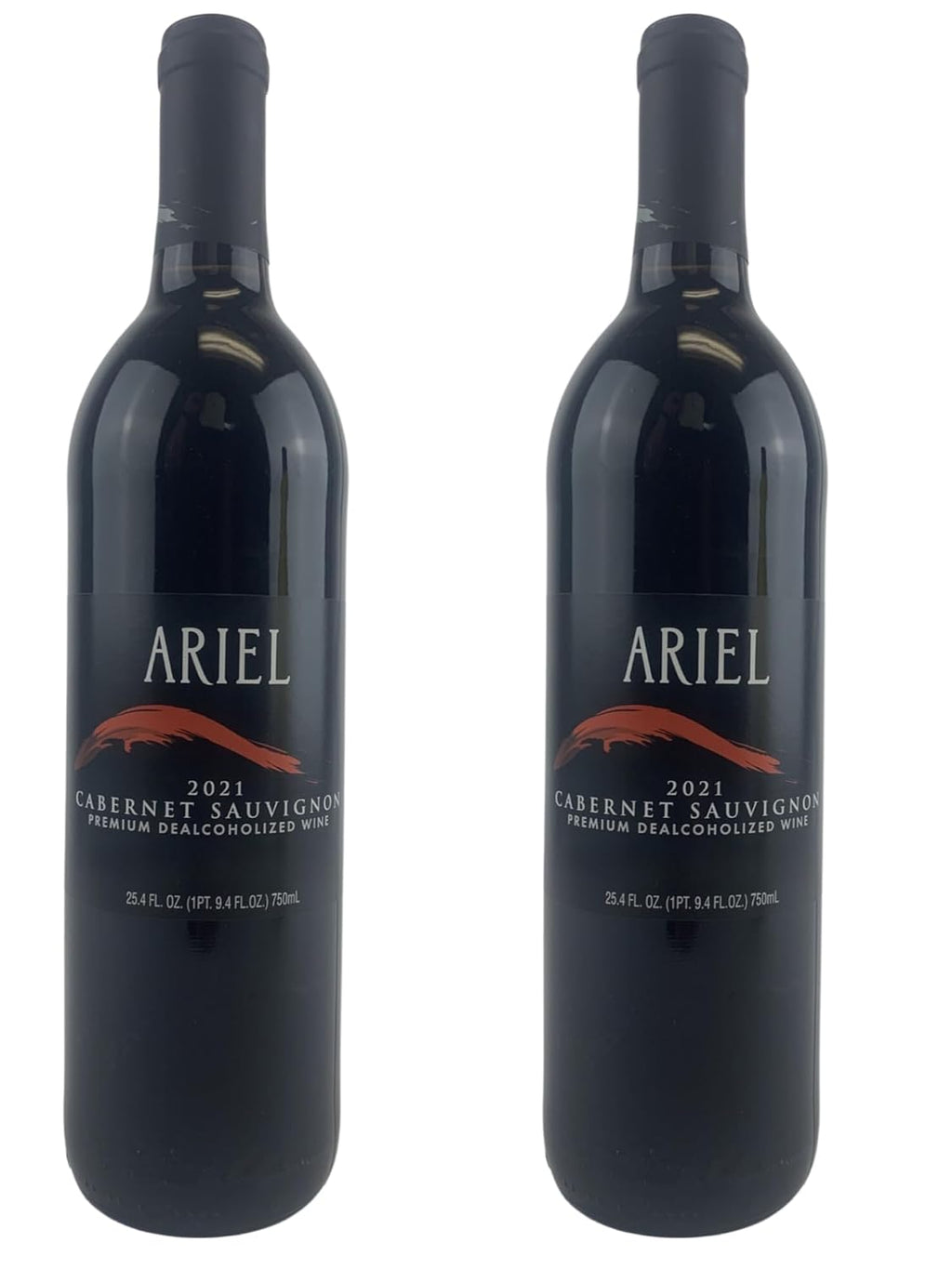 Cabernet Sauvignon Wine 750ML 2 PACK 25.4 oz Dealcoholized Red Oak Aged W5327