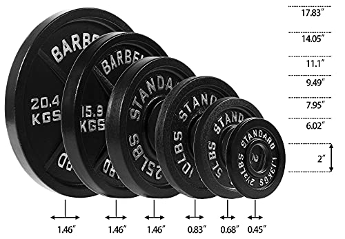 Cast Iron Plate for Weightlifting B162642