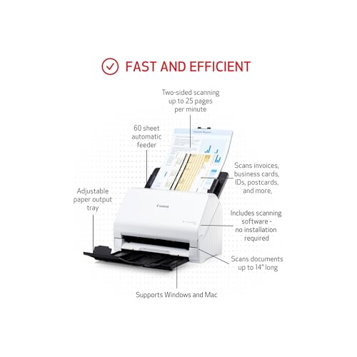 Office Document Scanner with Auto Document Feeder and Duplex Scanning N7988