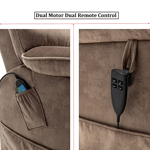 Yellow Heavy Duty Electric Recliner Lift Chair B686