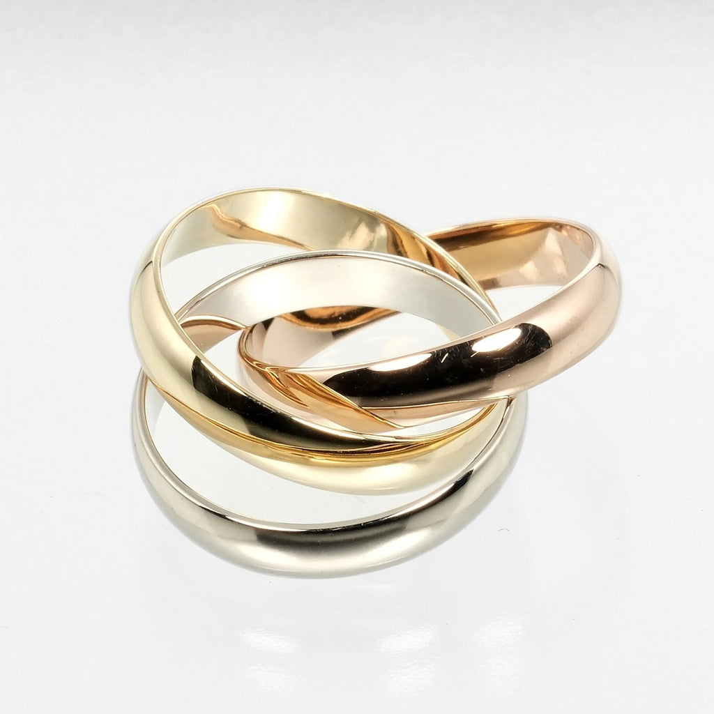 Trinity Ring K18 Gold Q212