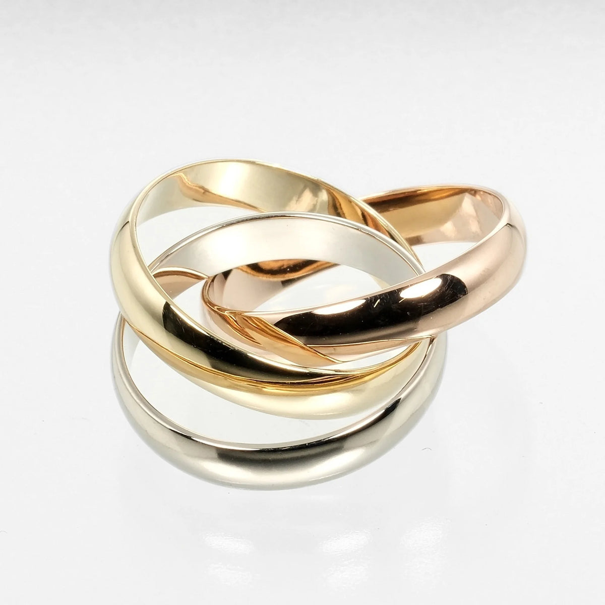 Trinity Ring K18 Gold Q212