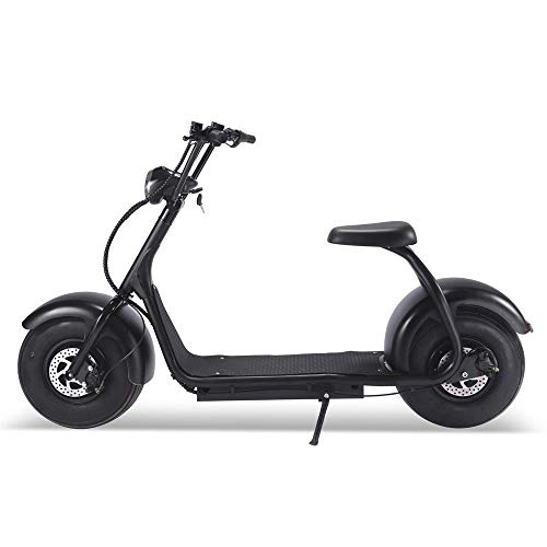 Black 60V 18Ah 2000W Lithium Electric Scooter J516