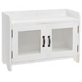 Antique White Wood Cabinet Organizer C6525