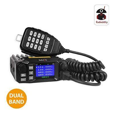 Dual Band VHF UHF 25W Mobile Radio with 4 Color Display X815892