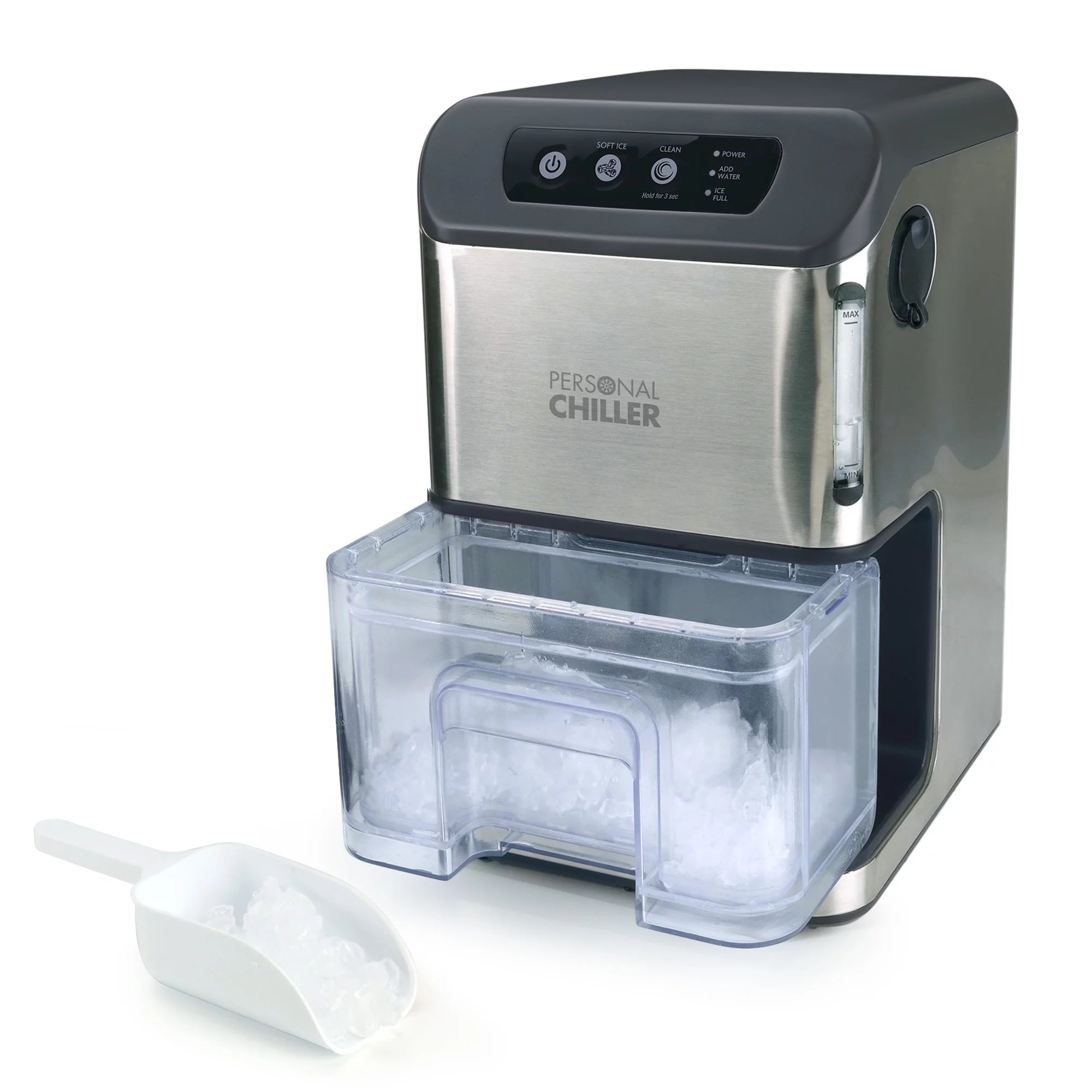Portable Countertop Ice Maker, Stainless Steel W402236