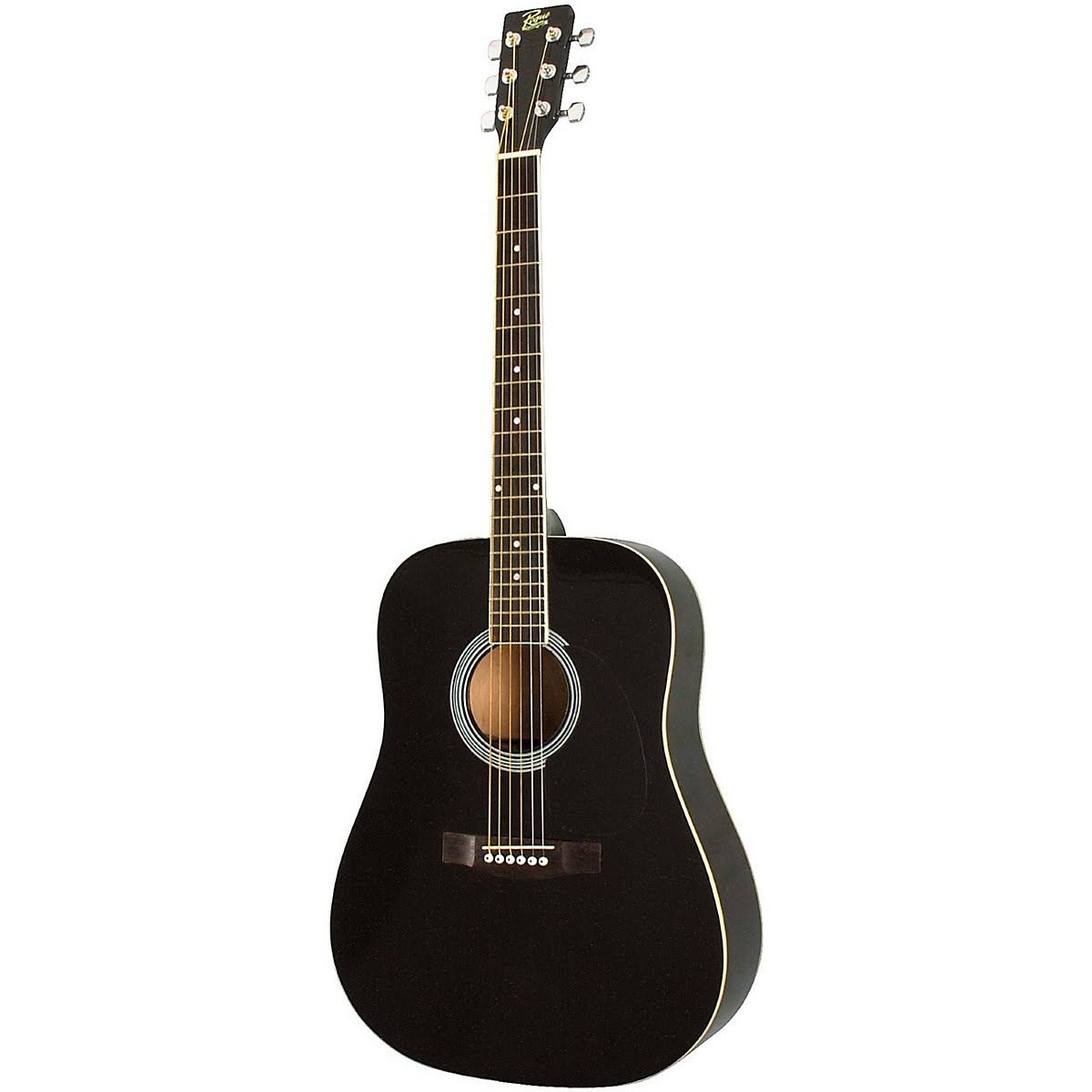 Black Dreadnought Acoustic Guitar G248