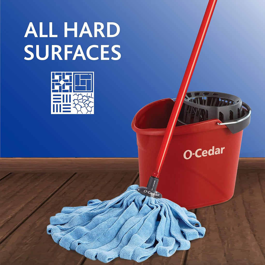 Microfiber Cloth Mop Refill, Blue (Pack of 2) N220