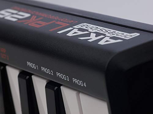 USB MIDI Keyboard Controller with 25 Velocity-Sensitive Keys L323