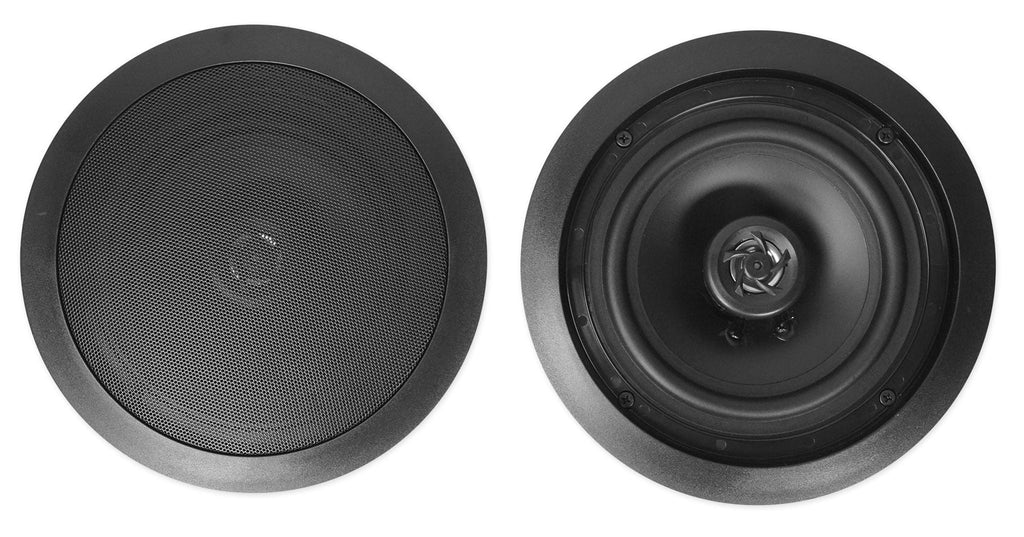 6.5" Black Ceiling Speaker Bluetooth Receiver Subwoofer S735501