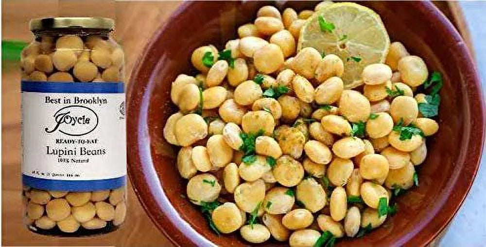 Ready To Eat Lupini Beans 32 OZ Jar Pack of 6 M40071