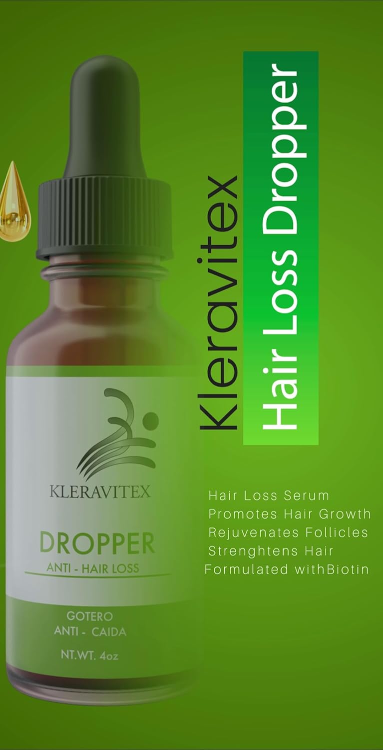 Anti-Hair Loss Dropper Natural Hair Growth Serum O44814