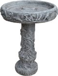 PreAged 27in Tall Birdbath D462