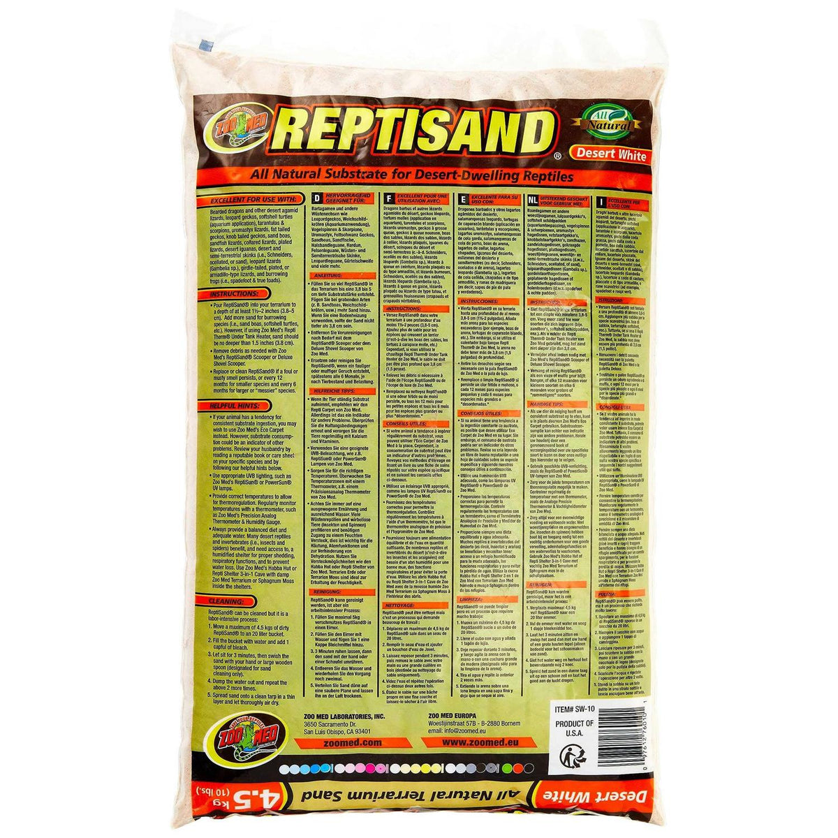 Desert White ReptiSand Z935