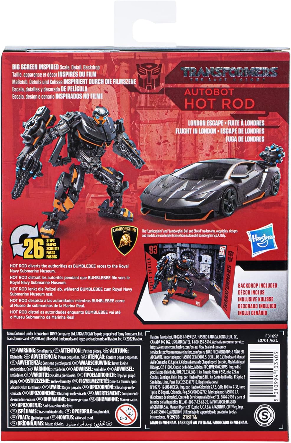 Autobot Hot Rod Action Figure, 4.5-inch Y517064