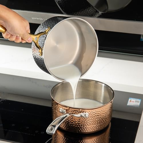 5 Piece Heavy Duty Stainless Steel Cookware Set O849406