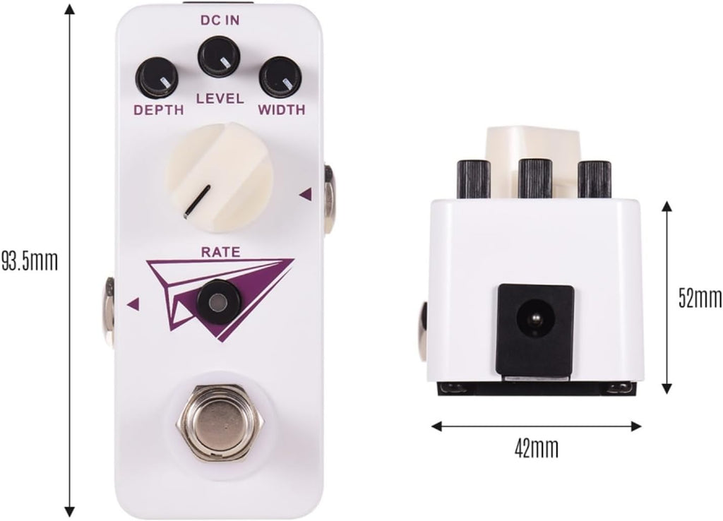 Compact Digital Multi-Frequency Flanger Guitar Pedal K915199