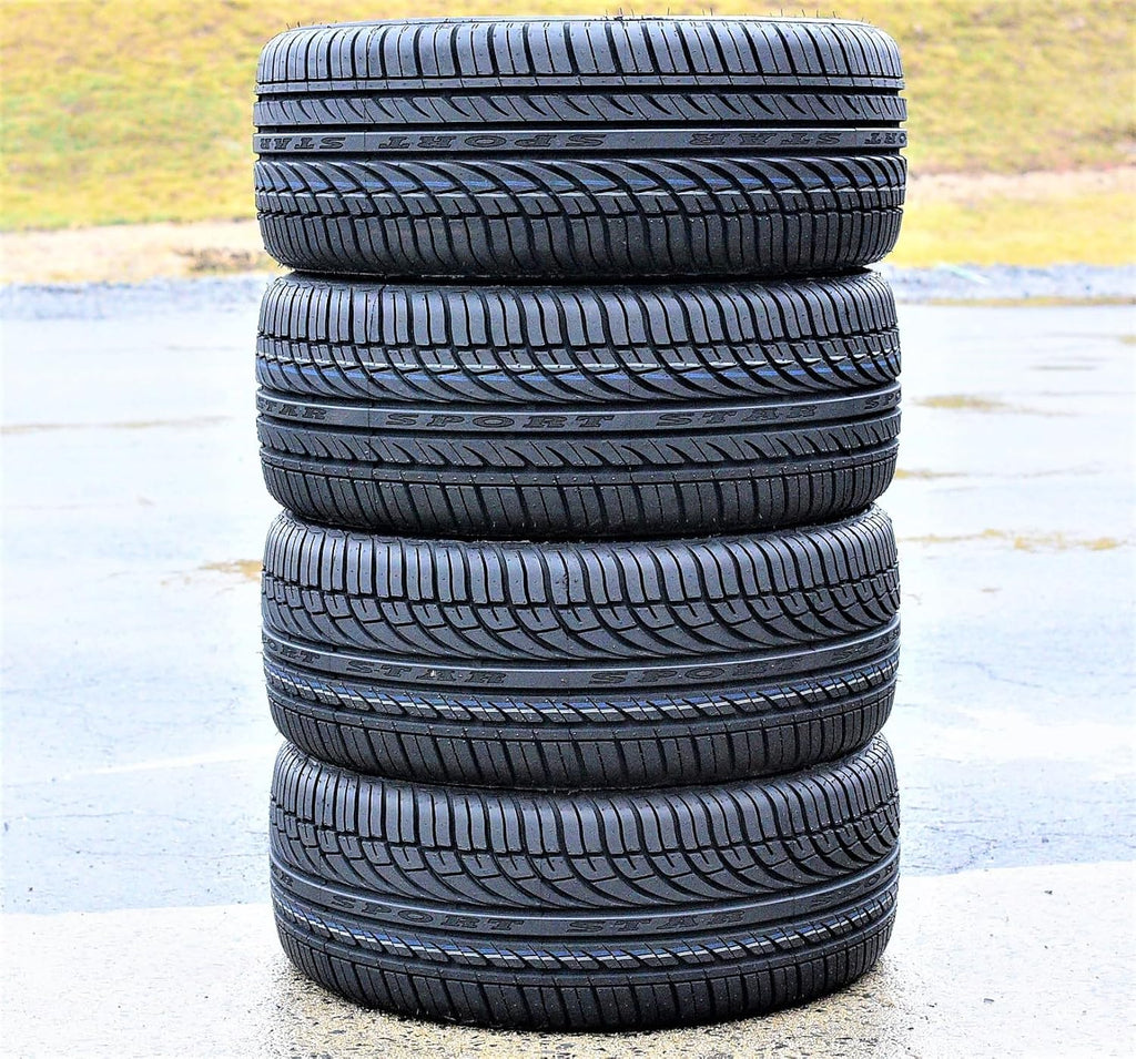 Set of 4 All-Season Passenger Car Performance Radial Tires 185/65R15 88H K50076