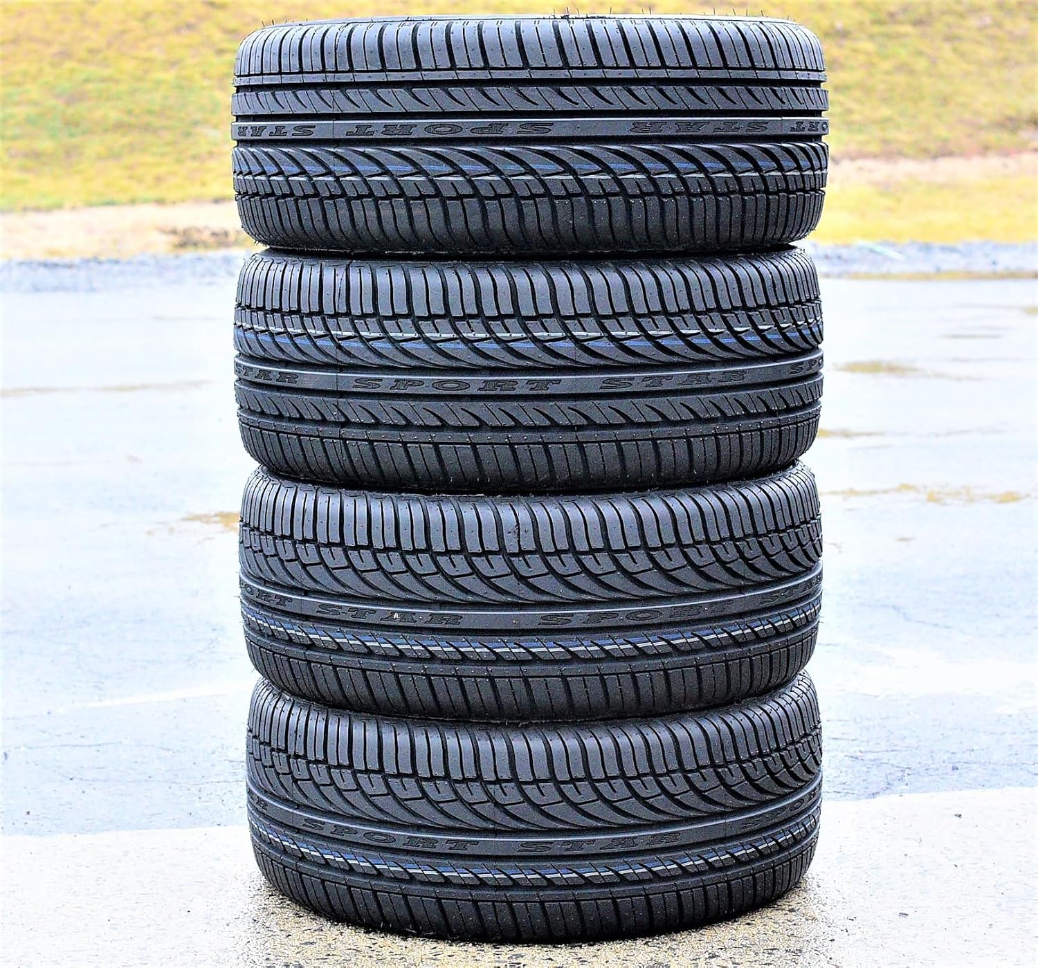 Set of 4 All-Season Passenger Car Performance Radial Tires 185/65R15 88H K50076