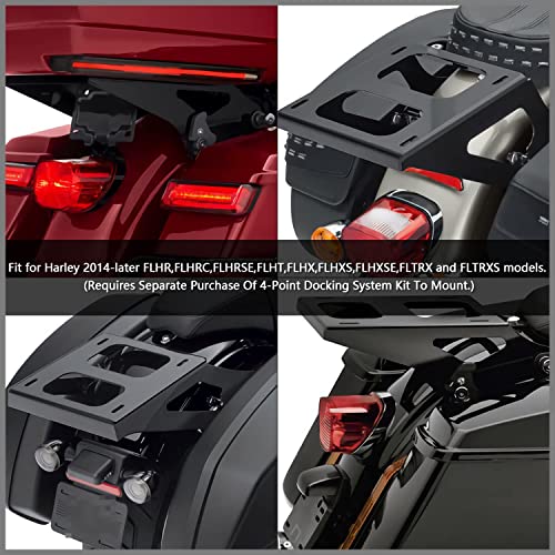 Black Detachable Luggage Rack D9299