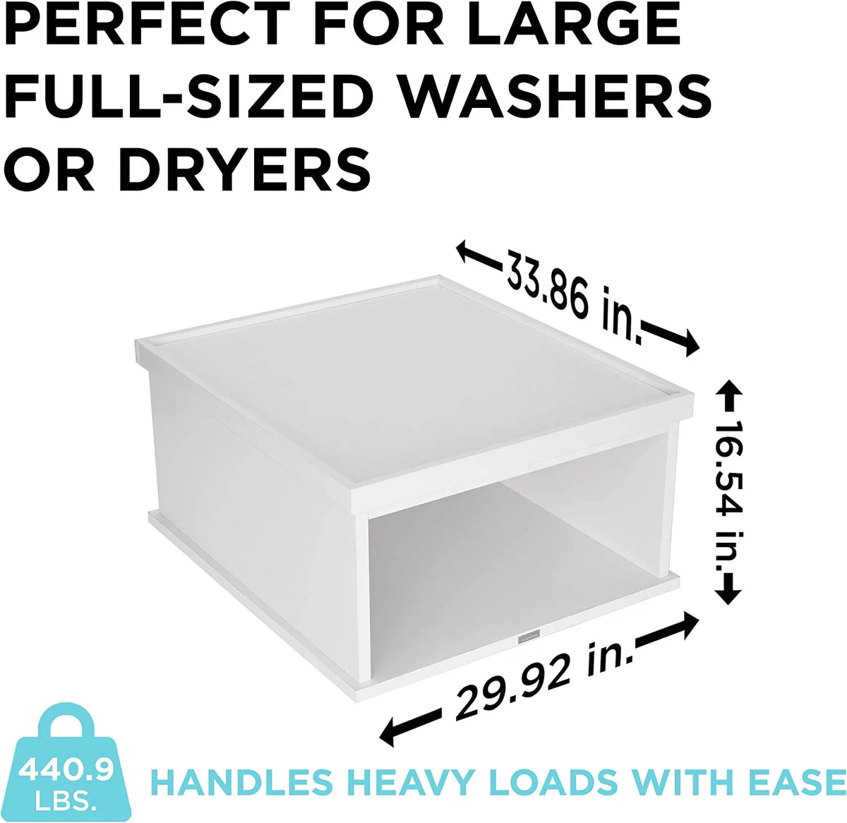 Wooden Laundry Pedestal P2697