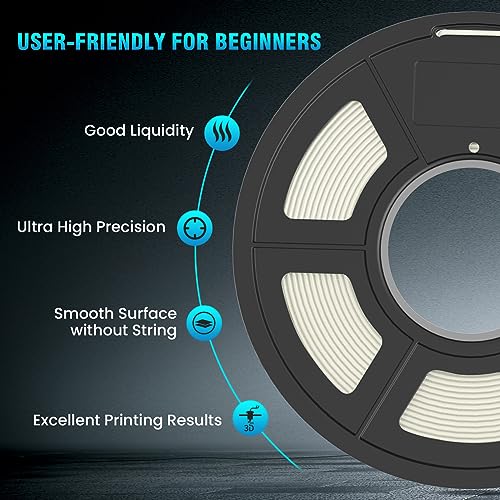 Black PLA 3D Printer Filament 1.75mm 1KG Y278