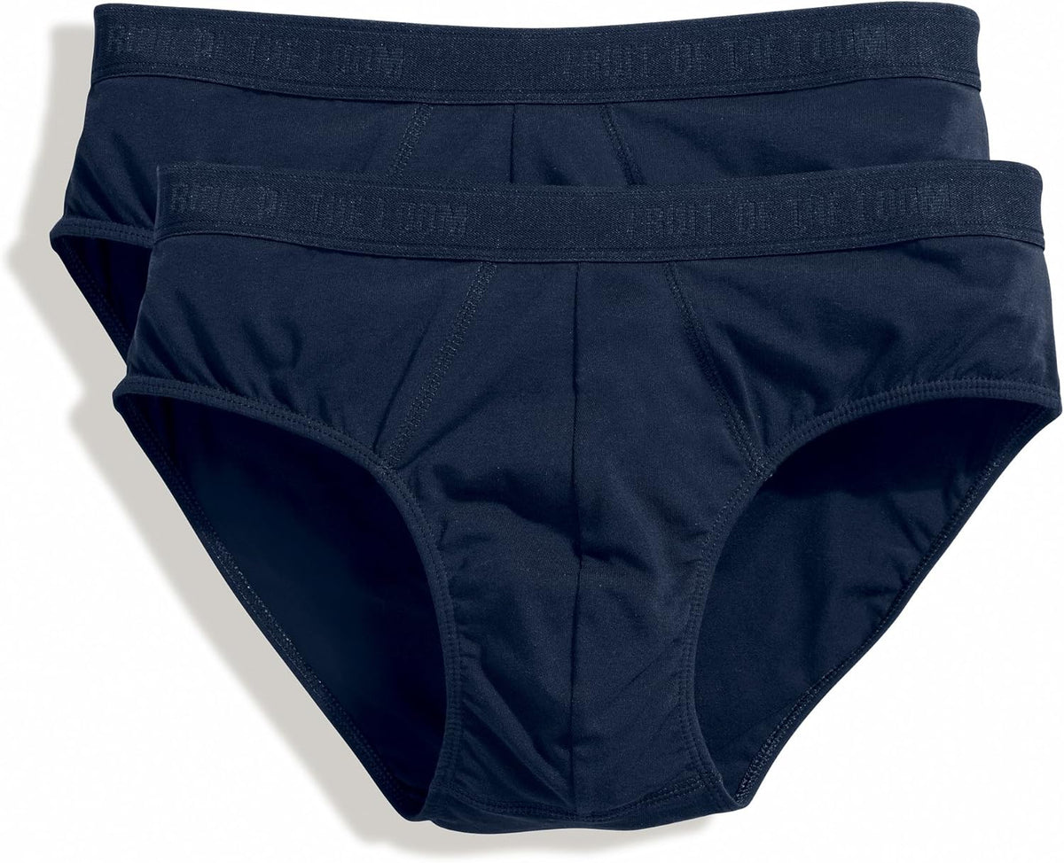 Mens Classic Sport Briefs (Pack of 2) (White) R36846