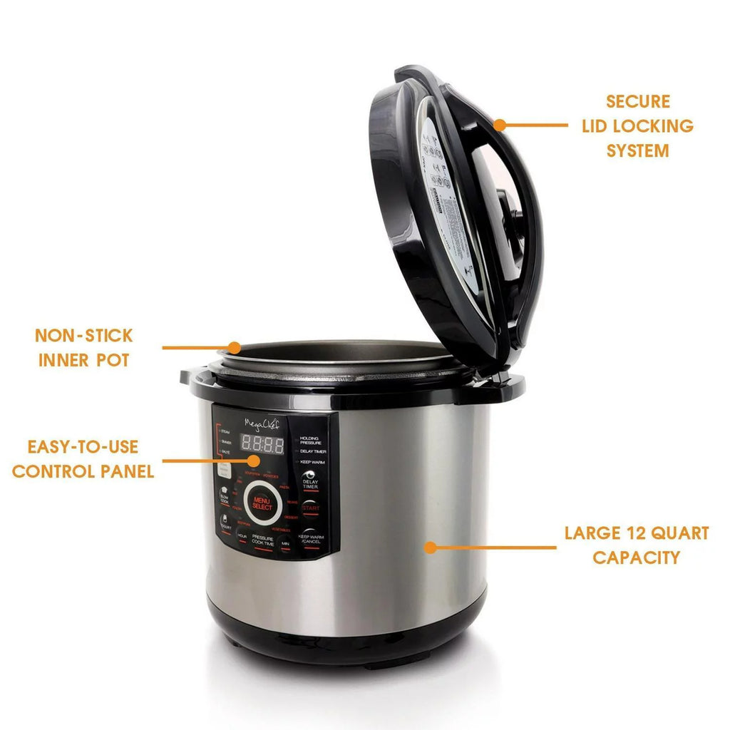 12 Quart Digital Pressure Cooker T551
