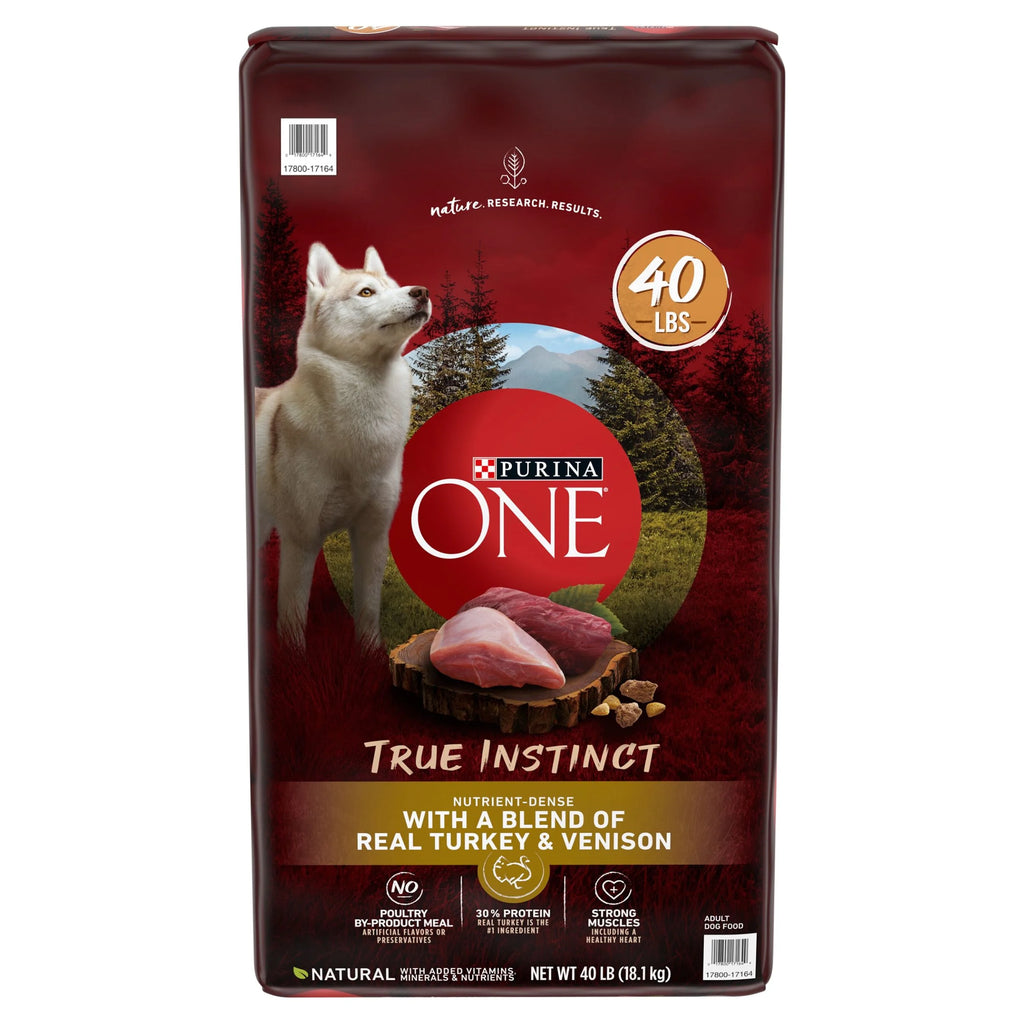 Real Turkey & Venison Adult Premium Dog Food 40 lb. Bag E157066