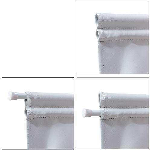 Deep Red 54W x 72L inch Blackout Curtains W52629