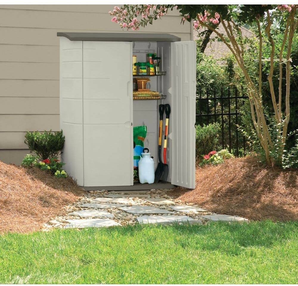 Large Vertical Storage Shed D306209