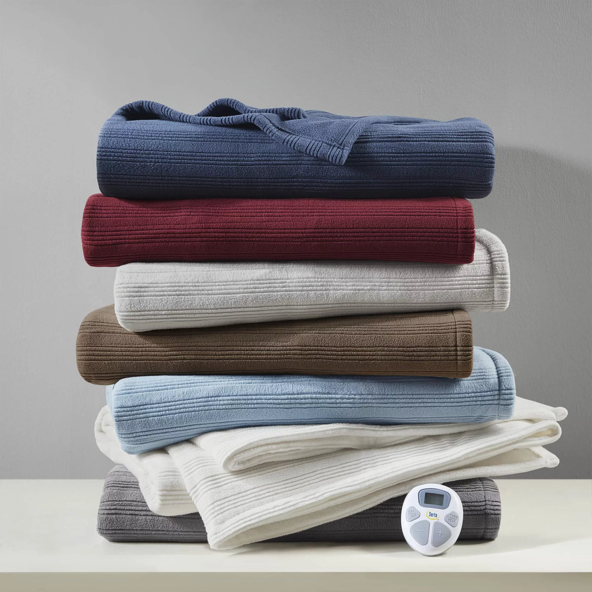 Berry Red Queen Electric Fleece Heated Blanket L226699