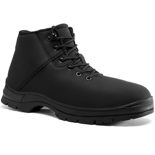 Mens Lightweight Water Resistant Mid Ankle Hiking Boots D110886